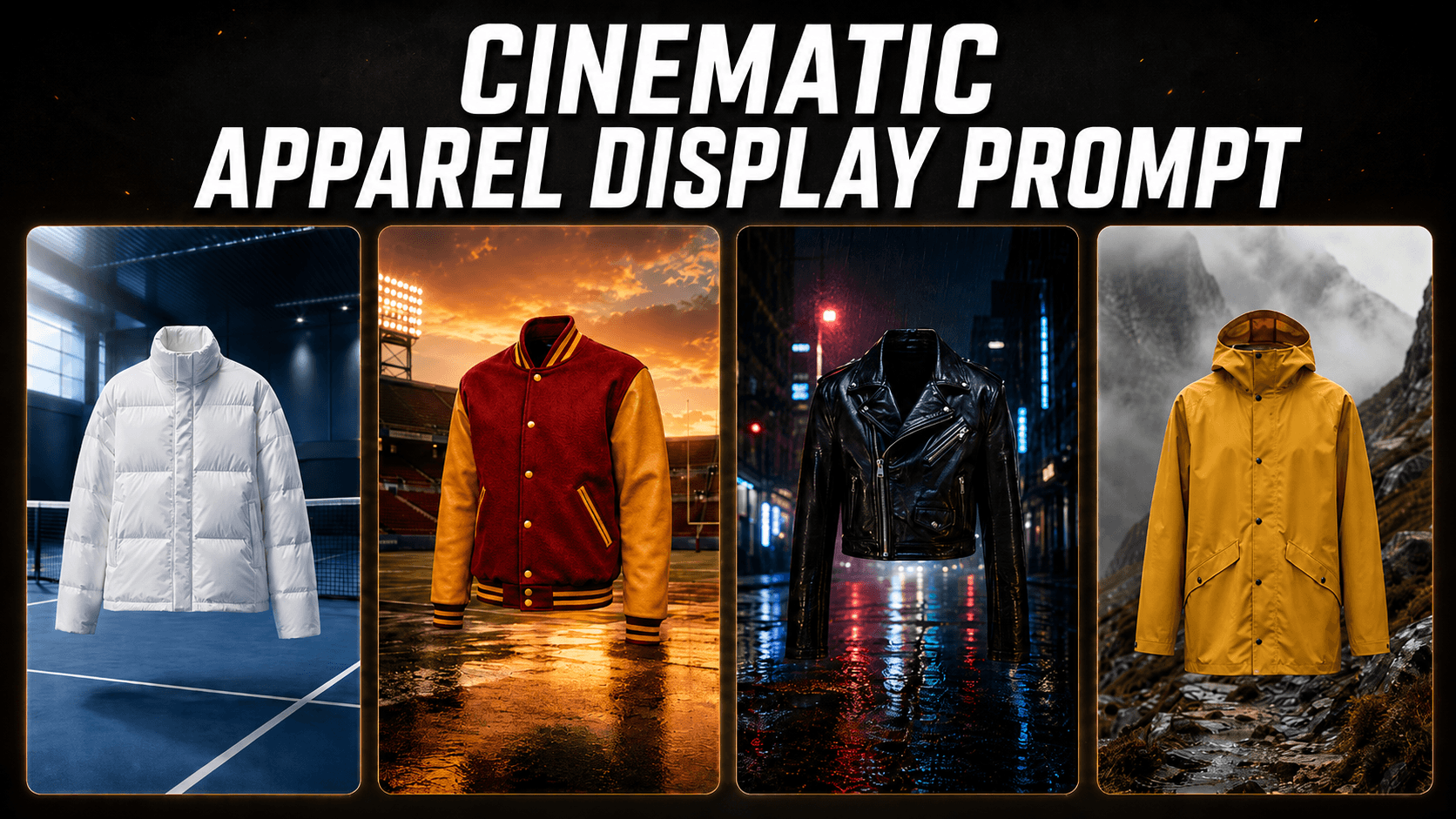 Cinematic Apparel Display