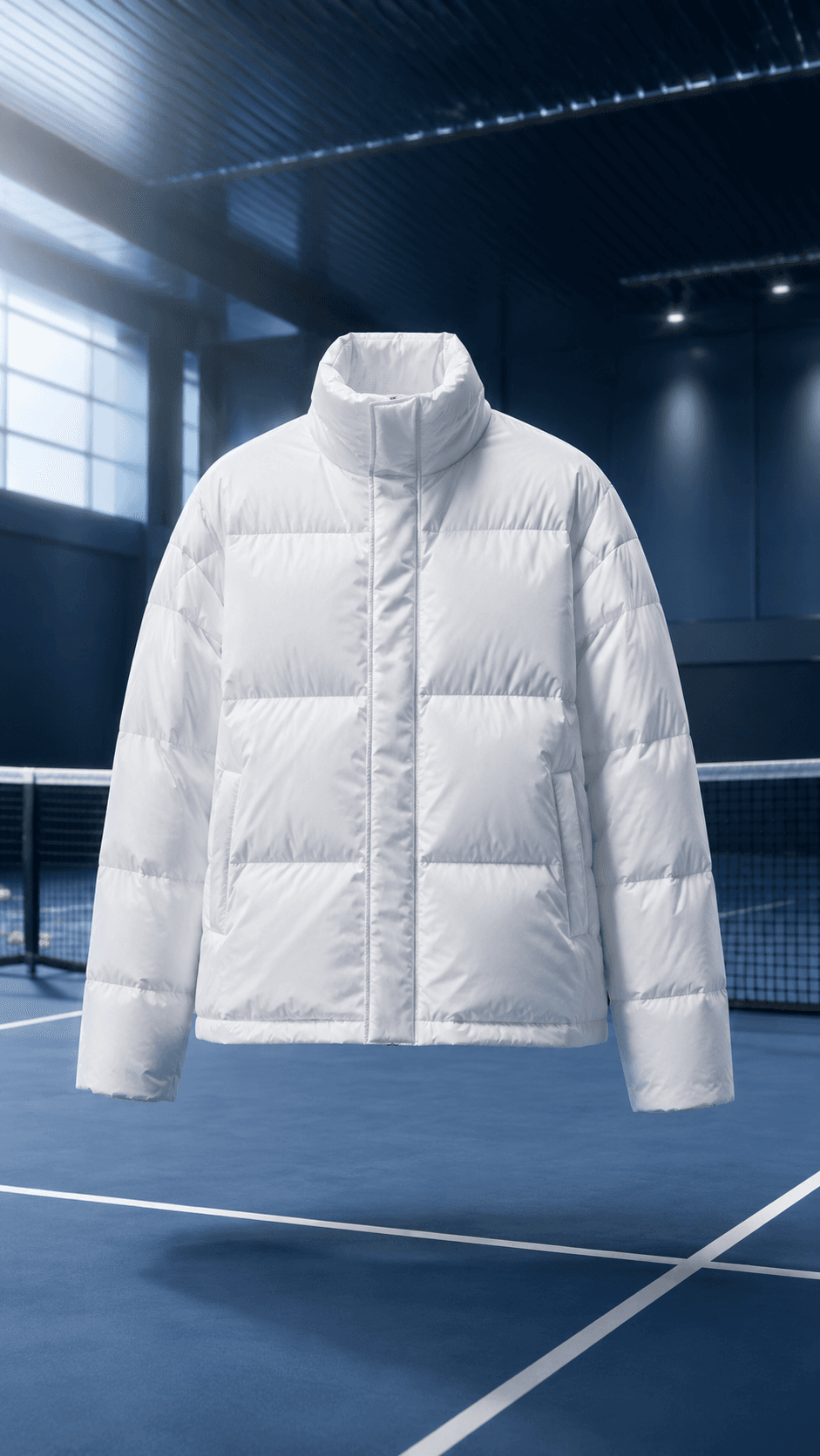 White Puffer Jacket