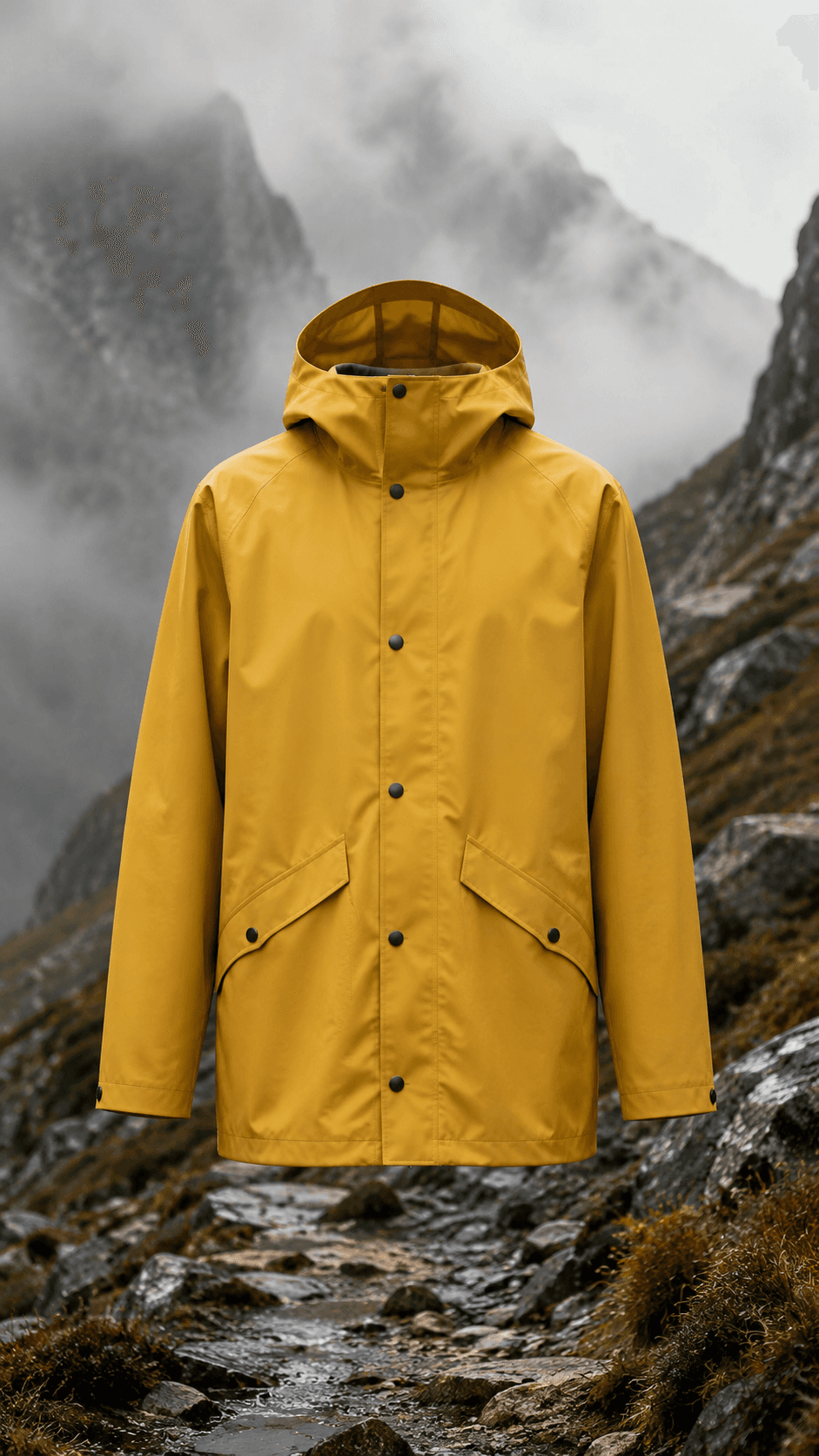 Yellow Rain Jacket