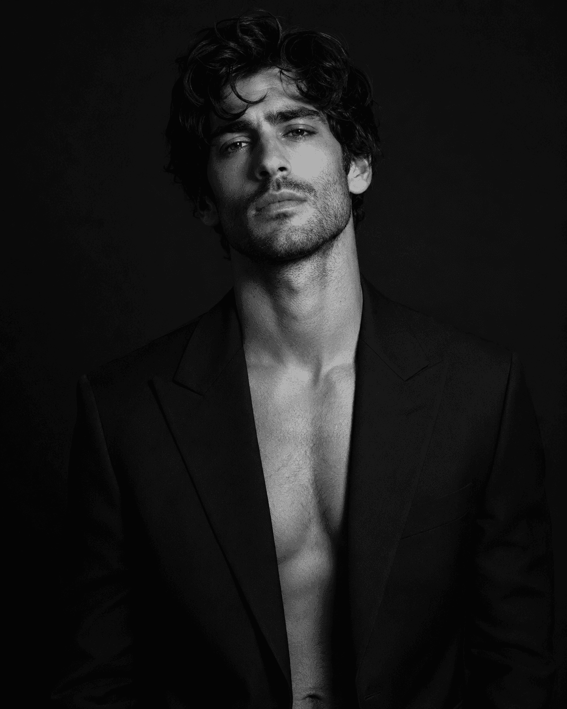 Male Mysterious Blazer