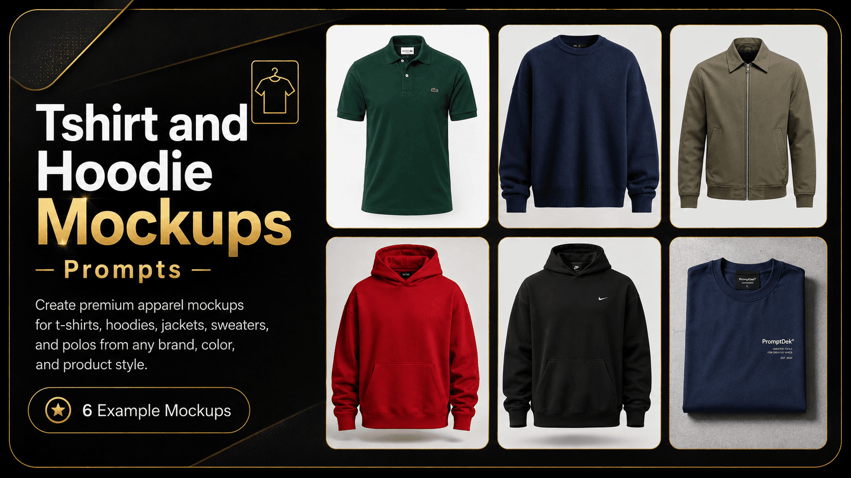T-shirt and Hoodie Mockups