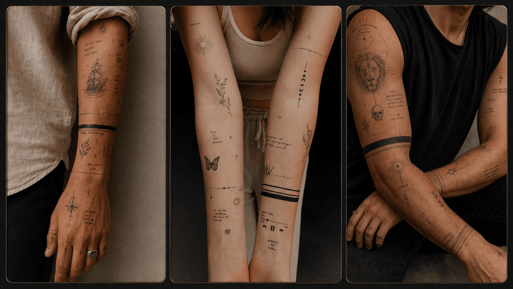 Minimal Fine-Line Tattoo Story