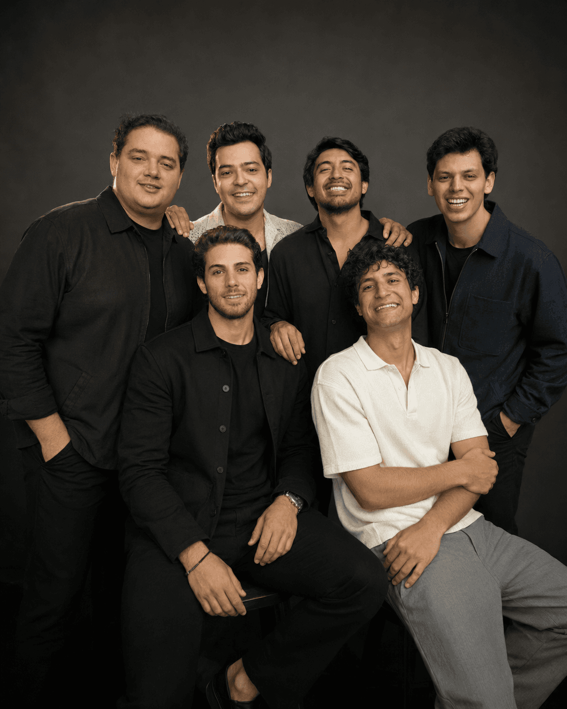 Identity-Preserved Studio Family Portrait